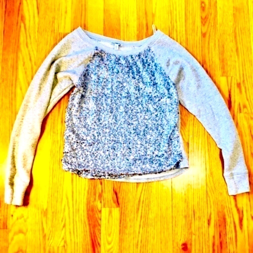 Express ladies Sequin Shiny Sweater Size XS/TP​